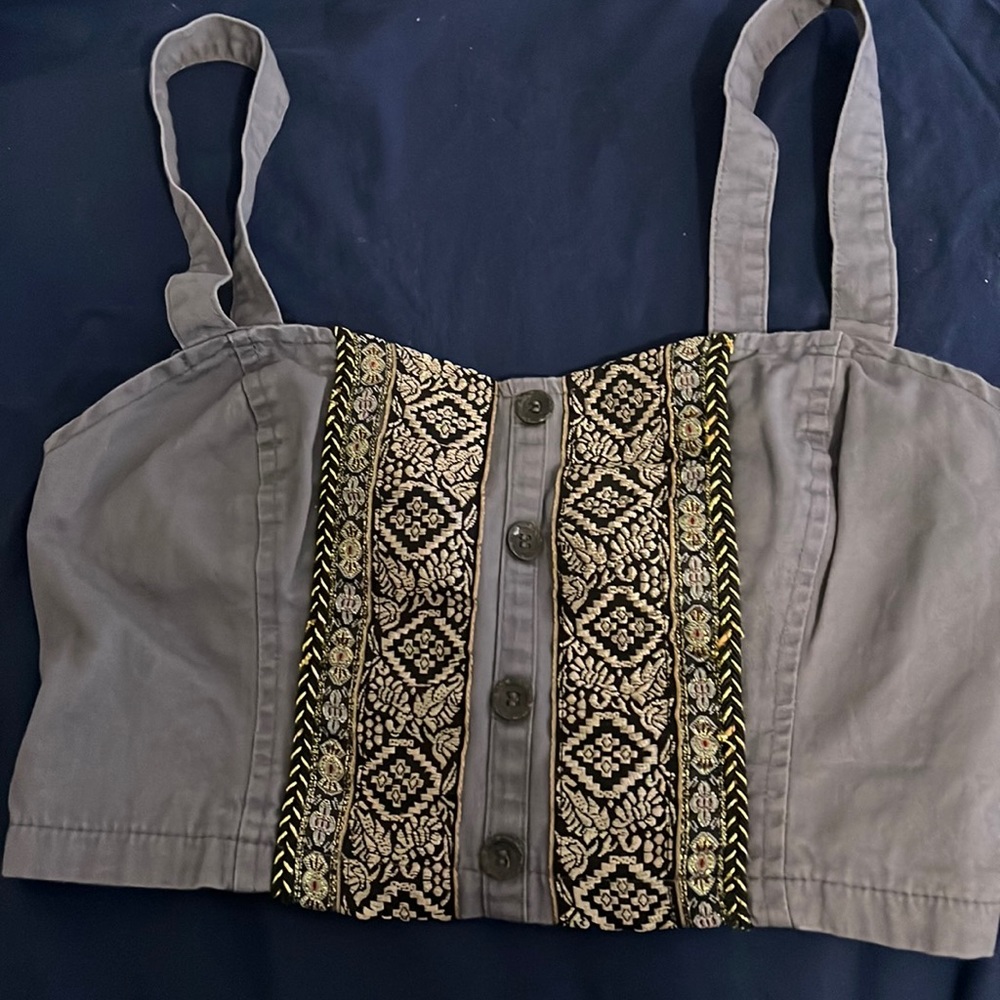 Boho crop top